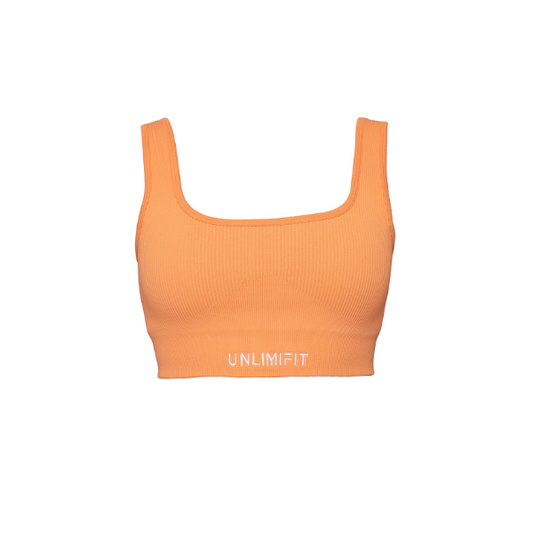 RIBBED SCULPT BRA